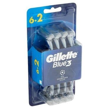 Skin care: Brijac Gillette Blue3, 6+2 Novo kao na slici 8 brijača 800din. Brijač — 1