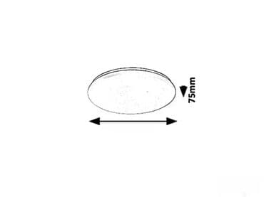 dynamic dream night lamp: Ceiling lamp, color - White, New — 4