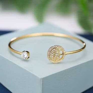 tek flis trenerke cena: Bangle, Material: Stainless steel — 4