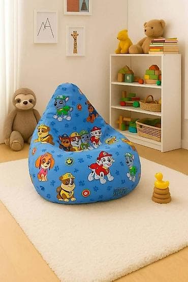 ccc decije papuce: Dečja lazy bag fotelja mekana,udobna i bezbedna za svakodnevno — 1