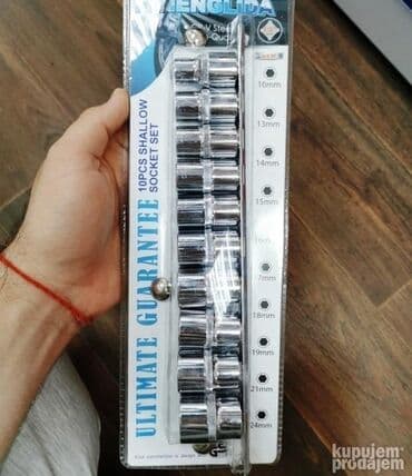 Screwdrivers: Set nasadnih kljuceva ( 10-24mm )

1299 dinara — 1