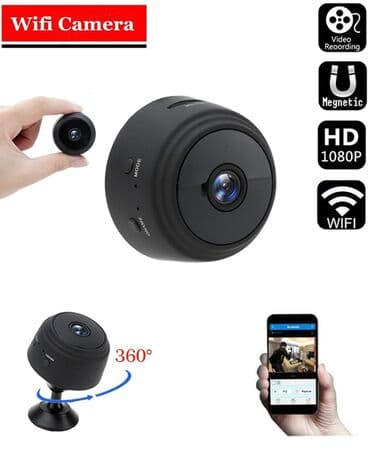 spoljna wifi kamera rotirajuća za video nadzor ptz ip66: Mini IP kamera - cena 2190 𝐫𝐬𝐝 Poseduje svoju bateriju ili napajanje — 1