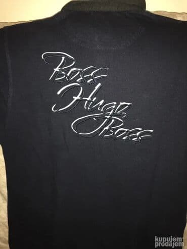 Socks & Underwear: Original Hugo Boss majica L 100% cotton Ramena 49cm, duzina 75cm — 3