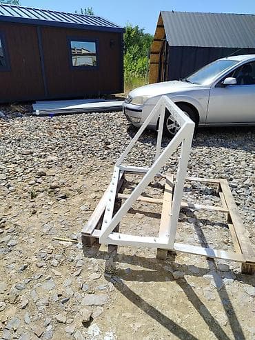 metalac kruševac: Čelični nosači/ramovi za krovne konstrukcije – set 2 kom - Masivni — 7