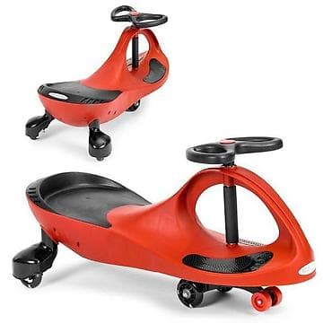 aparat na paru za bebe: Wiggle guralica za decu sa LED točkovima – Red – EcoToys Šifra — 1