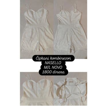 L, Vez, bоја - Bela