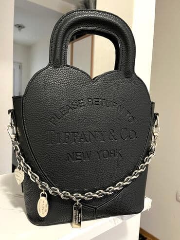 mona black friday: Shoulder bag, Tiffany, Material: Leather — 1