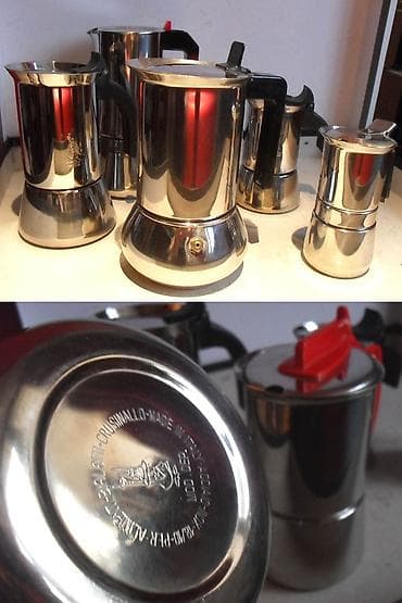 posude za ulje i sirce: BIALETTI za Espresso kafu ITALY 3 PUTA JAČA kafa-Italy, POVOLJNA — 6