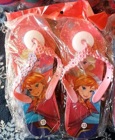 Dečije japanke sa motivima iz crtanog filma Frozen (Ana i Elza) -