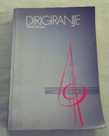 vulkan komplet knjiga: Dirigiranje (Dirigovanje) - Teodor Romanić. Sarajevo : Svjetlost — 1