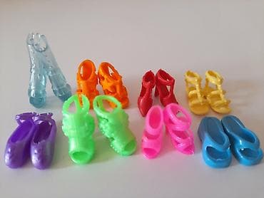 lutke za prste: 8 pari cipelica za lutke ili barbike. Slanje poštom. - Postekspres - — 2