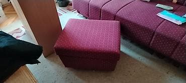 Stilske sofe: Trosed na razvlačenje sa kutijom za posteljinu + tabure+fotelja Lično — 5