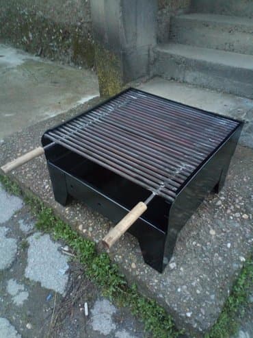 rostilj sako: Roštilj na ugalj, Novo — 3