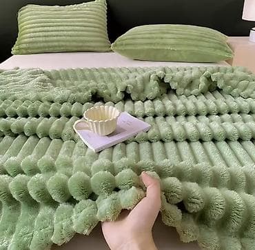 Luksuzni prekrivač/ćebe sa – reljefna „bubble“/rebrasta tekstura -