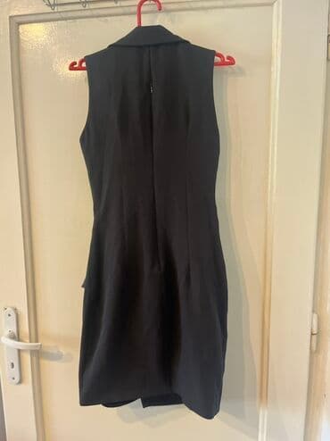 crop top h m: S, color - Black, Evening, Without sleeves — 3