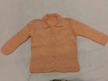 HAND MADE džemper za devojčice NOVO NEKORIŠĆENO Veličina za bebe