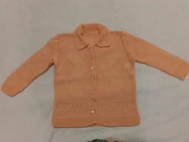 odelo deda mraza za bebe: HAND MADE džemper za devojčice NOVO NEKORIŠĆENO Veličina za bebe — 1