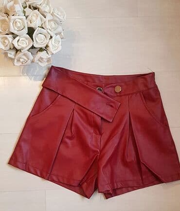 sorc ispod haljine: One size, Leather, color - Red, Single-colored — 1