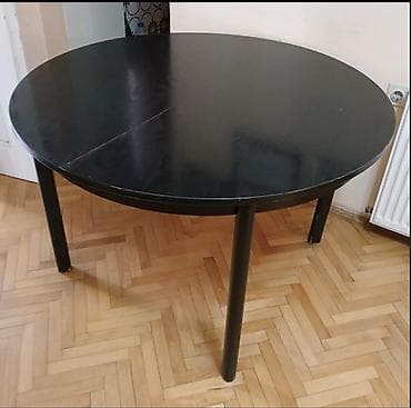 simpo garniture cene: Na prodaju trpezarijski sto okrugli na razvlacenje (dva nastavka za — 6