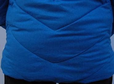 moto jakne: Muška zimska jakna – plava - Topla, prošivena jakna sa izolacijom i — 7