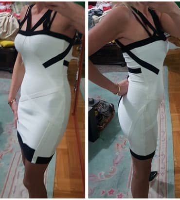 L (EU 40), color - White, With the straps
