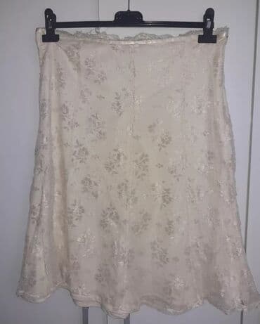 Skirts: L (EU 40), Midi, color - Beige — 1