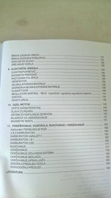kontrolni zadaci iz matematike za 2 razred eduka: Tehnicka knjiga:Opel KADET E,motori 1,3 1,4 1,6 1,8 2,0 i 1,6 dizel — 5