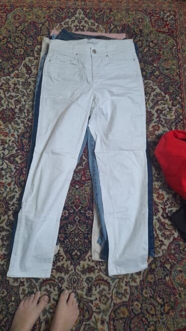 zenski kais za farmerke: Komplet ženske pantalone/džins – više boja i brendova cene su 3 kom — 3