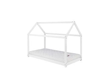 krevet kućica: Krevet Kućica 190x90 cm – beli + dušek 14 cm Opis: - Dečiji krevet — 4