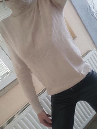 zara kozne helanke: S (EU 36), Cotton, Single-colored, color - Beige — 2