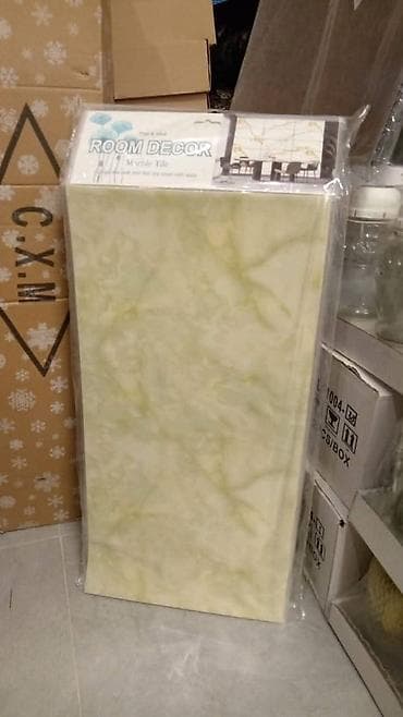 Kuhinjska oprema: Samolepljive dekorativne PVC nalepnice za zid Paket 12 komada - — 6