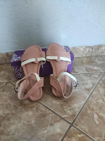 kožna suknja: Nive Puder roze sandale 37,d.u.g.23,5cm — 5