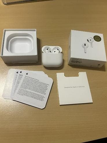 polovni mac racunari: Bežične slušalice sa kutijom za punjenje – AirPods 4 (ANC) - Model — 2