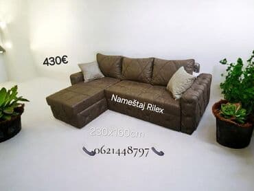 Ugaona garnitura – Nameštaj Rilex - Dimenzije: 230 x 160 cm - Cena — 4