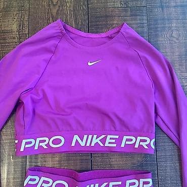 massimo dutti sako zenski: Nike Pro ženski sportski komplet – dugi top i šorts - Boja — 2