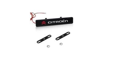 adapter za auto upaljač sa 220v na 12v: 12V Svetleći LED znak za prednju masku - CITROEN Svetleći znak za — 4
