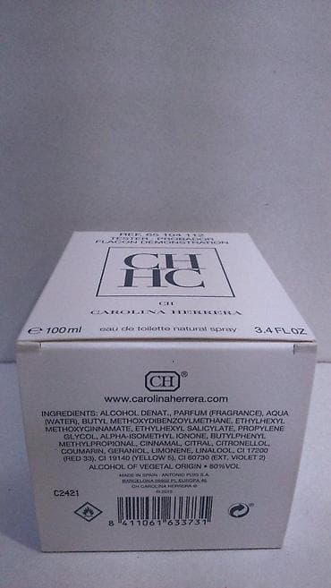 Lične stvari: CAROLINA HERRERA CH WOMEN EDT100ML TSTR | Carolina Herrera CH women — 6