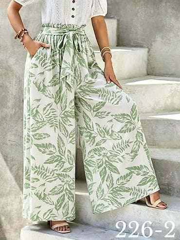 bermude 320: Pantalone za punije dame – model 226-2 - Kroj: široke nogavice — 9