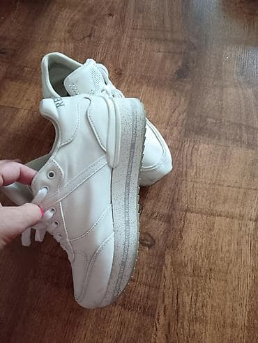 polovne balenciaga patike: Replay ženske patike – bele - Brend: Replay (logotip na ulošku, peti — 3