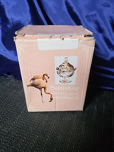 Sve za vikendicu i baštu: Bombonijera nova,vintaz. Bombonijera nova staklena,sve na njoj odsjaj — 3