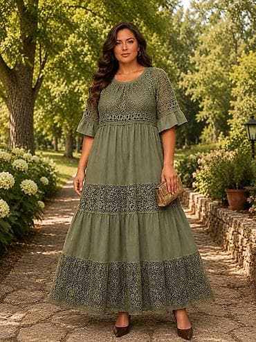 mona ranac cena: 06. Još jedna predivna haljina za punije XL 2XL 3XL Cena : 3.290 — 2