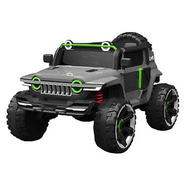 Children's Electric Cars: Džip na akumulator sivi 4x4 – MB Džip na akumulator 4x4 pruža — 1