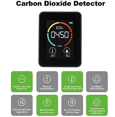 glava za strug: Detektor ugljen‑dioksida (CO2) sa merenjem temperature i vlažnosti - — 4
