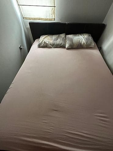 kofer za decu: Bračni krevet sa uzglavljem i dušekom - Dimenzije: okvir i dušek za — 3