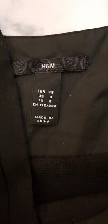 leprsava haljina: M (EU 38), color - Black, With the straps — 4