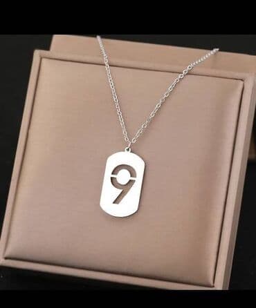elegantne poslovne haljine: Pendant necklace, Material: Stainless steel — 1