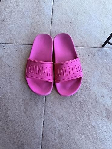 burberry papuce: Ružičaste Colmar papuče/klompe za plažu i svakodnevno nošenje. - — 1