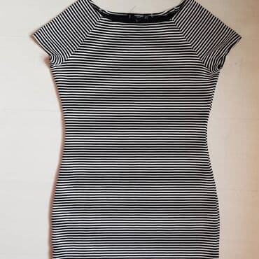 dugacke haljine svecane: Mango M (EU 38), color - White, Short sleeves — 3