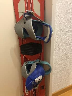 deciji bicikli za devojcice: Snowboard br.14 Burton sa vezovima 110cm, uvoz Svajcarska — 4