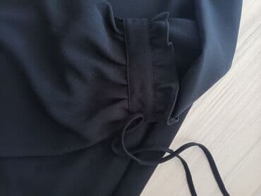 haljine secene ispod grudi: S (EU 36), color - Black, Cocktail, Long sleeves — 5
